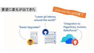 要望に変化が出てきた
 