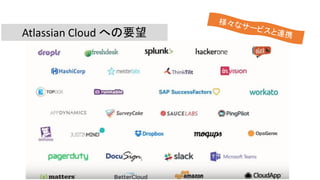Atlassian Cloud への要望
 