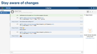 Stay aware of changes