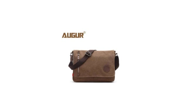 augur canvas bag