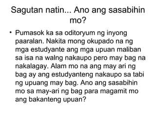 Conative, Informative at Labeling na Gamit ng Wika | PPT