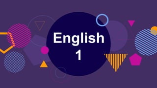 English
1
 