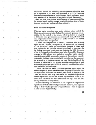 August 1970 Environmental Quality The First Annual Report Of