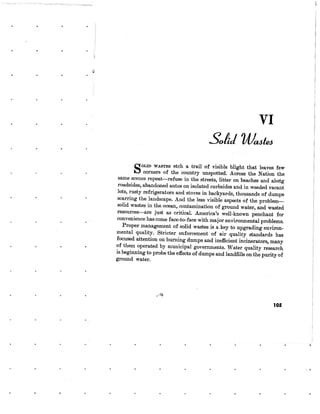 August 1970 Environmental Quality The First Annual Report Of