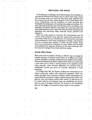 August 1970 Environmental Quality The First Annual Report Of