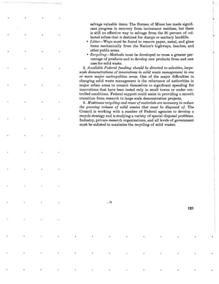 August 1970 Environmental Quality The First Annual Report Of