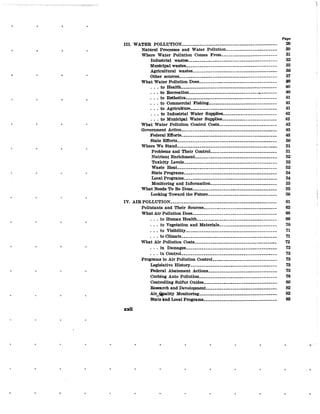 August 1970 Environmental Quality The First Annual Report Of