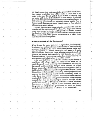 August 1970 Environmental Quality The First Annual Report Of