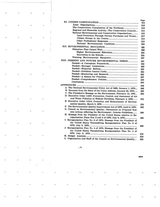 August 1970 Environmental Quality The First Annual Report Of