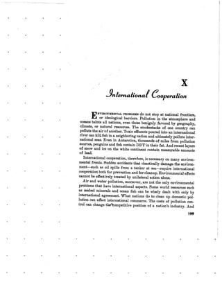 August 1970 Environmental Quality The First Annual Report Of