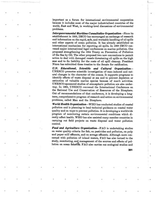 August 1970 Environmental Quality The First Annual Report Of