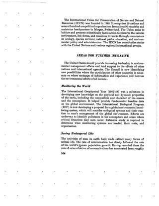 August 1970 Environmental Quality The First Annual Report Of