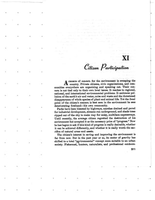 August 1970 Environmental Quality The First Annual Report Of