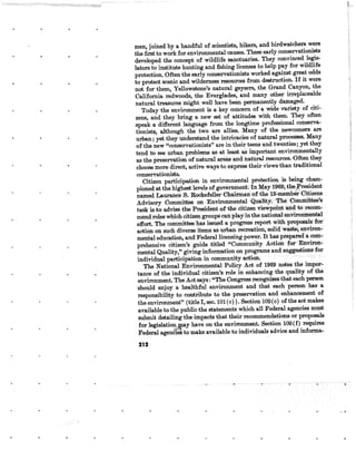 August 1970 Environmental Quality The First Annual Report Of