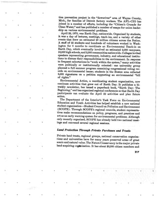 August 1970 Environmental Quality The First Annual Report Of