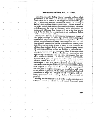 August 1970 Environmental Quality The First Annual Report Of