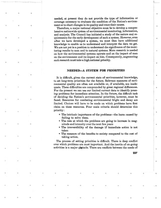 August 1970 Environmental Quality The First Annual Report Of