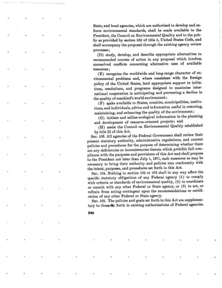 August 1970 Environmental Quality The First Annual Report Of
