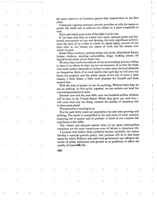 August 1970 Environmental Quality The First Annual Report Of