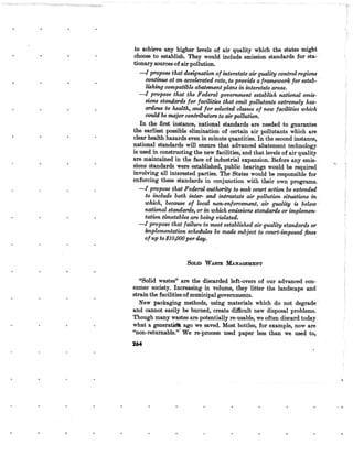 August 1970 Environmental Quality The First Annual Report Of