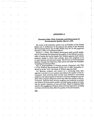 August 1970 Environmental Quality The First Annual Report Of