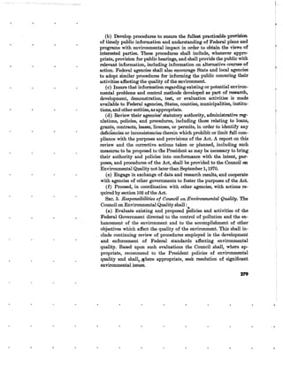 August 1970 Environmental Quality The First Annual Report Of