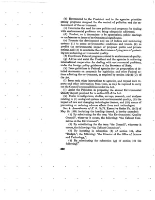 August 1970 Environmental Quality The First Annual Report Of