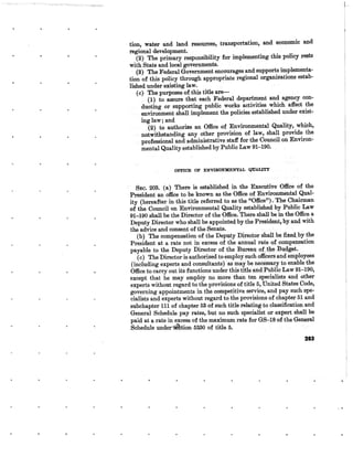 August 1970 Environmental Quality The First Annual Report Of