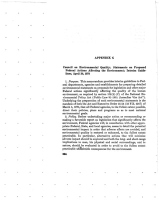 August 1970 Environmental Quality The First Annual Report Of