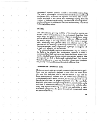 August 1970 Environmental Quality The First Annual Report Of