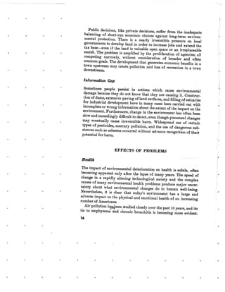 August 1970 Environmental Quality The First Annual Report Of