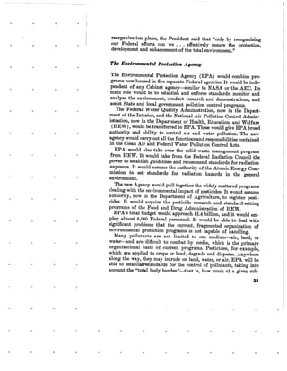 August 1970 Environmental Quality The First Annual Report Of
