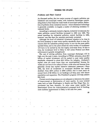 August 1970 Environmental Quality The First Annual Report Of