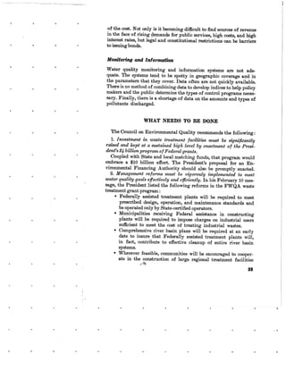 August 1970 Environmental Quality The First Annual Report Of