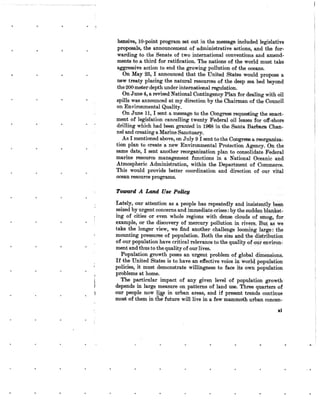 August 1970 Environmental Quality The First Annual Report Of