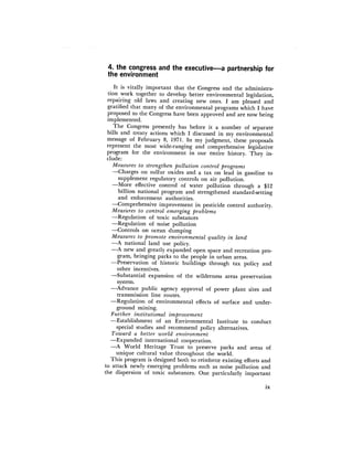 August 1971 The First Annual Report Of The Council On Environmental Quality