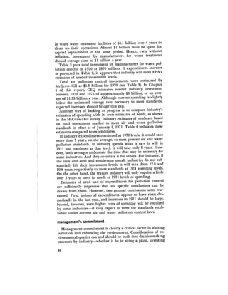 August 1971 The First Annual Report Of The Council On Environmental Quality