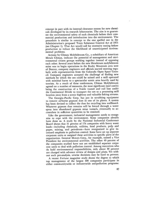 August 1971 The First Annual Report Of The Council On Environmental Quality