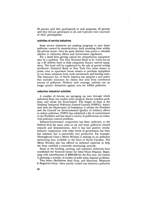 August 1971 The First Annual Report Of The Council On Environmental Quality