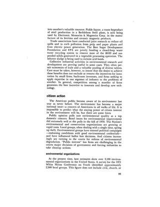 August 1971 The First Annual Report Of The Council On Environmental Quality
