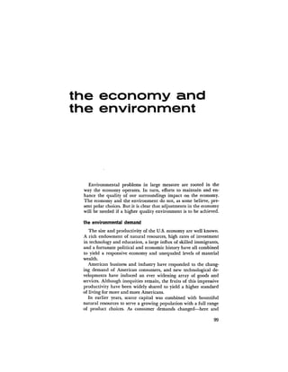 August 1971 The First Annual Report Of The Council On Environmental Quality