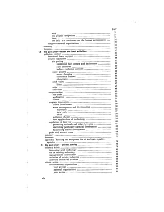 August 1971 The First Annual Report Of The Council On Environmental Quality
