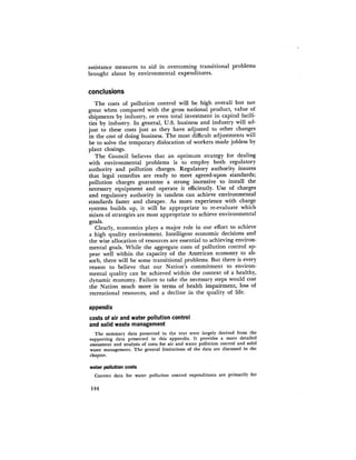 August 1971 The First Annual Report Of The Council On Environmental Quality