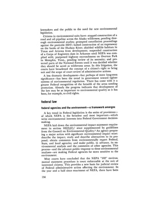 August 1971 The First Annual Report Of The Council On Environmental Quality