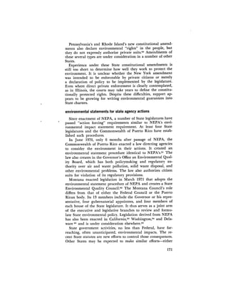 August 1971 The First Annual Report Of The Council On Environmental Quality
