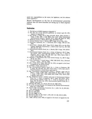 August 1971 The First Annual Report Of The Council On Environmental Quality