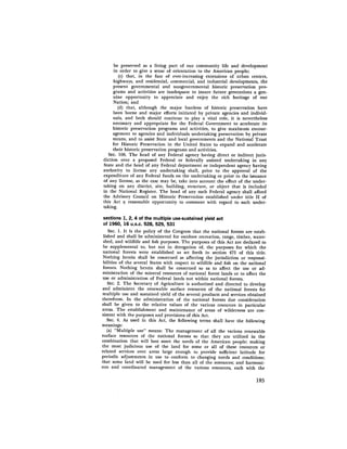 August 1971 The First Annual Report Of The Council On Environmental Quality