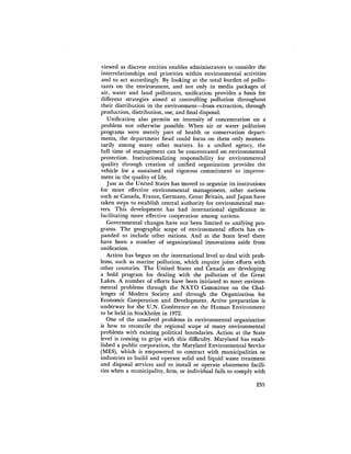 August 1971 The First Annual Report Of The Council On Environmental Quality