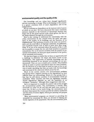 August 1971 The First Annual Report Of The Council On Environmental Quality