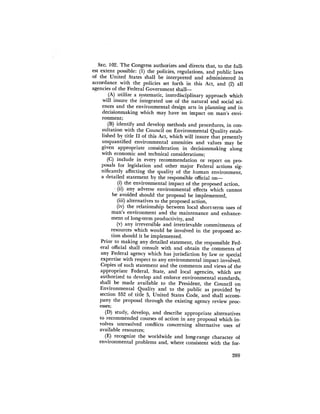 August 1971 The First Annual Report Of The Council On Environmental Quality